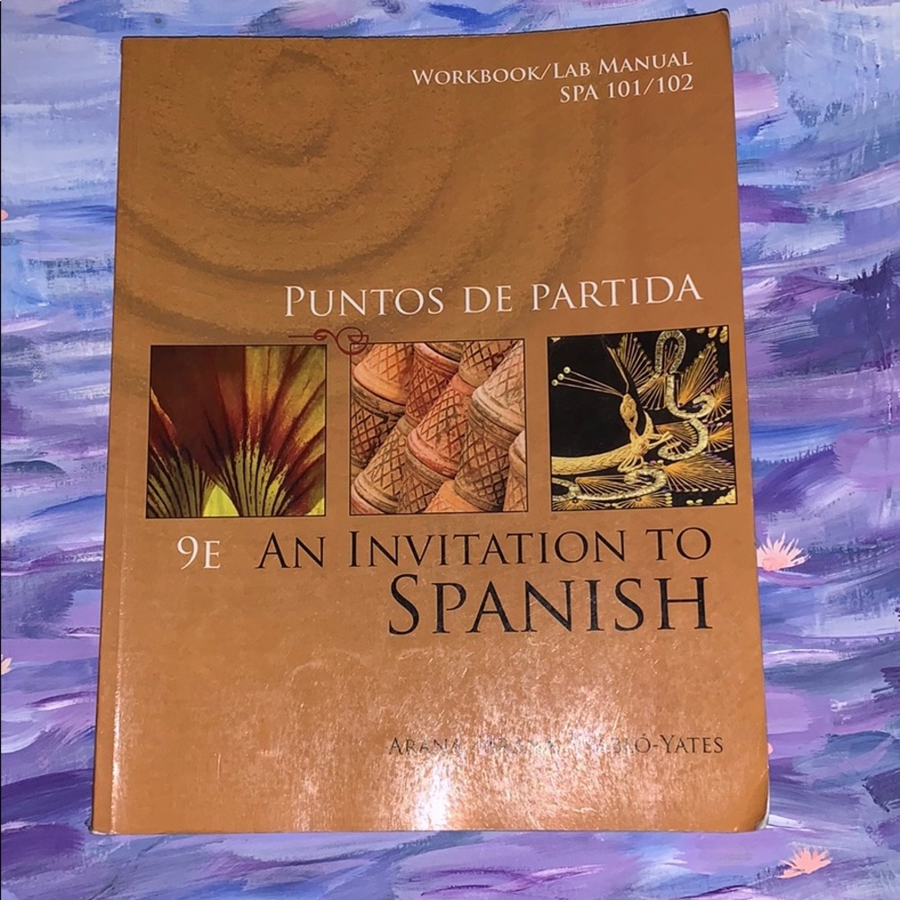 SPANISH TEXTBOOK AND WORKBOOK